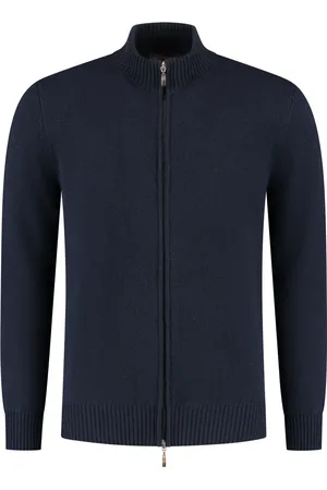 Doriani Cashmere Cardigan à fermeture zippée