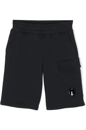 C.P. Company Short de sport à détail verre de lunette signature