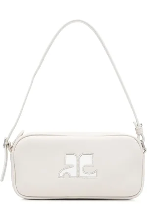 Courrèges Sac porté épaule Réédition en cuir