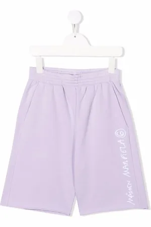Maison Margiela Short de sport à logo imprimé