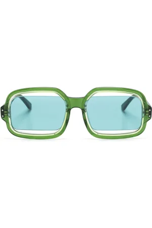 HENRIK VIBSKOV Lunettes de soleil rectangulaires Olga