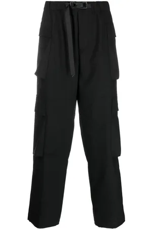 BONSAI Pantalon ceinturé à poches cargo