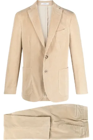 Boglioli Chemise en velours côtelé