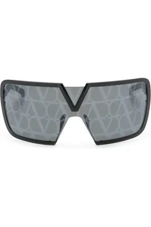 VALENTINO GARAVANI Lunettes de soleil Romask à plaque logo