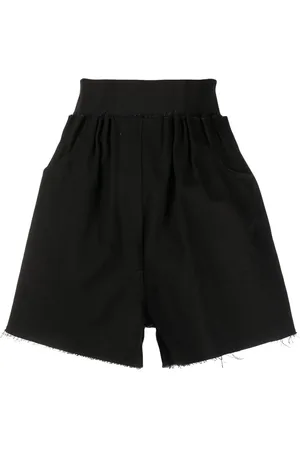 RAF SIMONS Short en coton à taille haute