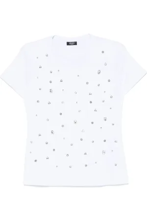 Liu Jo T-shirt à ornements en cristal