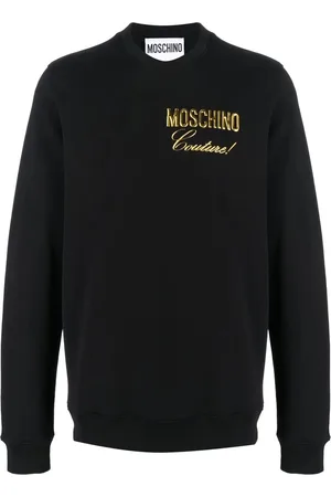 Moschino Sweat à logo métallisé