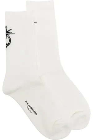 FIVE CM Chaussettes à logo intarsia