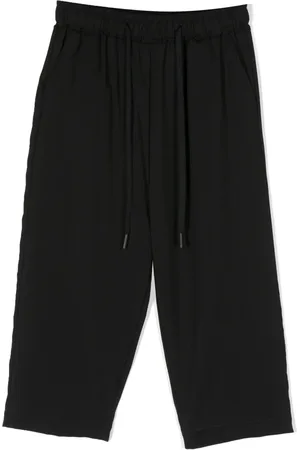 COSTUMEIN Pantalon droit à lien de resserrage