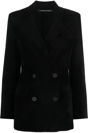 ANTONINO VALENTI Blazer croisé à revers crantés