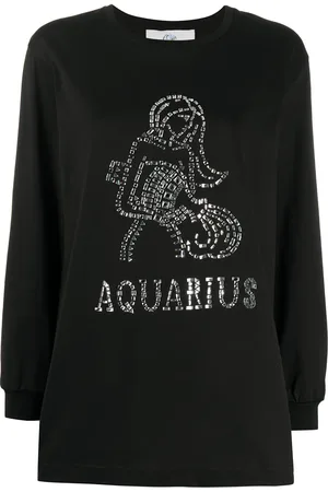 Alberta Ferretti T-shirt Aquarius à ornements en cristal