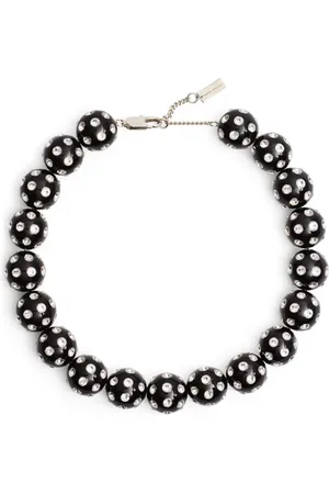 Marc Jacobs Collier Polka Dot à ornements en cristal