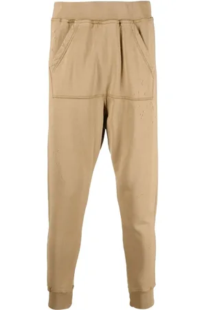 Dsquared2 Pantalon de jogging en coton à coupe fuselée