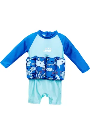 SOLISWIM KIDS Combinaison de flottaison à imprimé requin