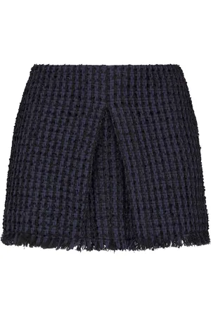 Dsquared2 Minijupe en tweed à bords francs