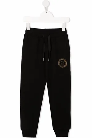 John Richmond Pantalon de jogging à logo strassé