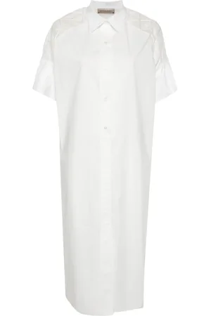 GENTRYPORTOFINO Robe-chemise à coupe longue
