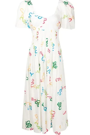 Isolda Robe Gilda à motif imprimé