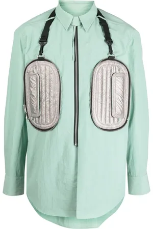 CRAIG GREEN Chemise zippée à poches matelassées