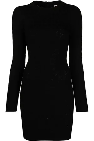 Michael Kors Robe courte en maille à motif monogrammé en jacquard