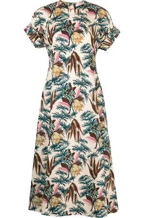 ULLA JOHNSON Robe Devon à fleurs