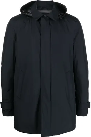HERNO Imperméable Gortex à logo imprimé