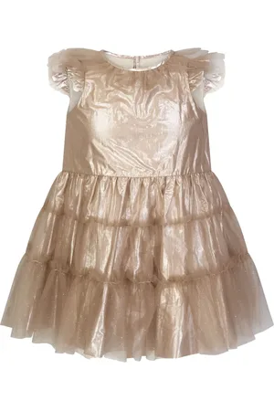 BONPOINT Robe courte Charabia à paillettes