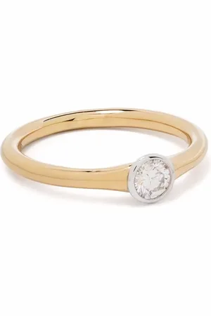 COURBET Bague Origine en recyclé 18ct pavée de diamants de synthèse