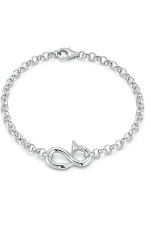 Mateo Bracelet Bent Nail en sterling
