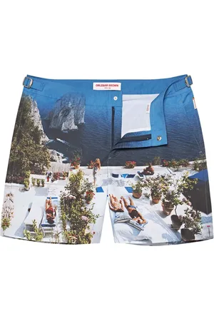 Orlebar Brown Short de bain à imprimé Bulldog Photographic