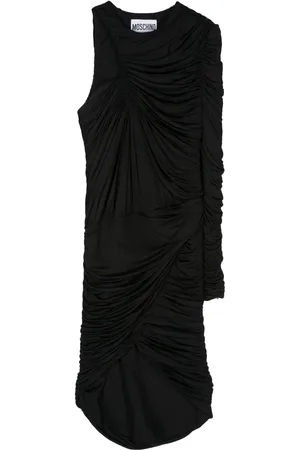 Moschino Robe mi-longue drapée (années 2000)
