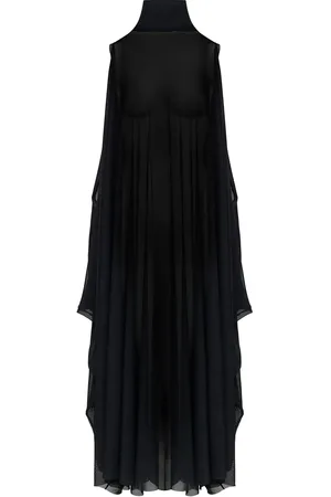 Maison Margiela Robe longue à effet de transparence