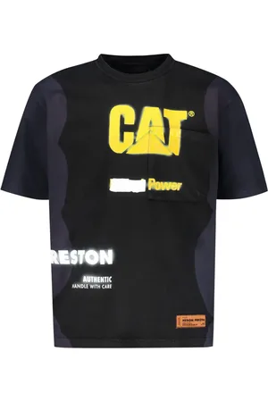 Heron Preston X Cat t-shirt imprimé en coton