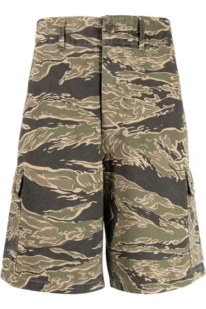 Maharishi Short cargo à imprimé camouflage