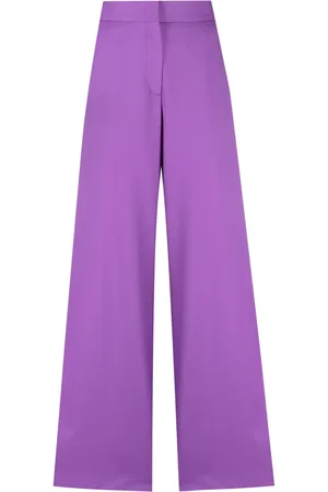 Msgm Pantalon ample à taille-haute
