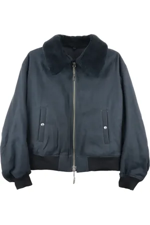 YOHJI YAMAMOTO Veste bomber à imprimé Lady