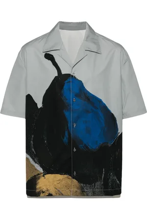 CROQUIS Chemise en coton à imprimé graphique