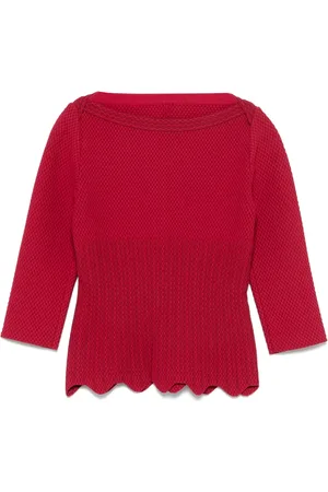 Alaïa Haut à taille péplum (années 2000)