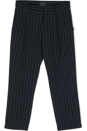 FAY Pantalon fuselé à fines rayures