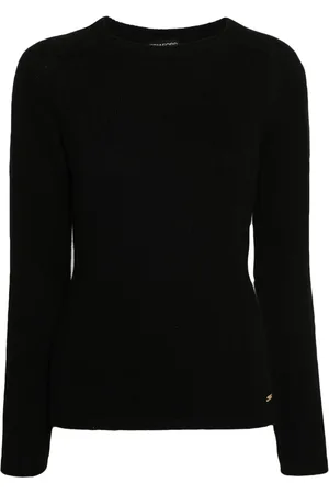 Tom Ford Pull en cachemire à plaque logo