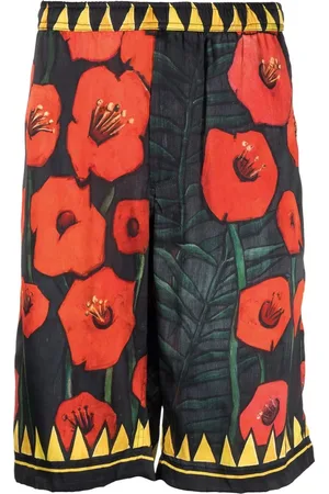 Endless Joy Short en soie à fleurs