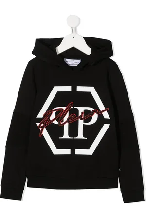 Philipp Plein Sweat à capuche à logo imprimé