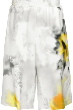 Alexander McQueen Short Obscured Flower