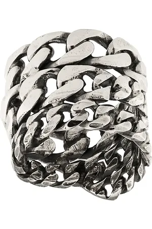 EMANUELE BICOCCHI Bague en chaine à design torsadé