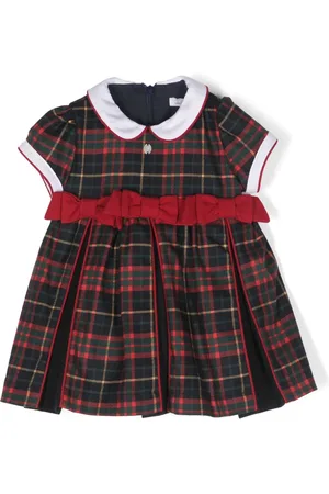 PATACHOU Robe en coton à motif tartan