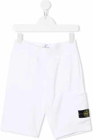 Stone Island Short de jogging à patch Compass