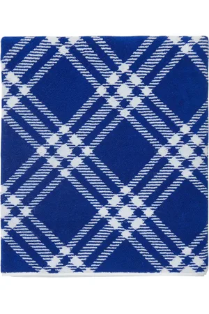 Burberry Serviette en coton à carreaux