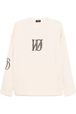 We11 Done T-shirt à logo imprimé
