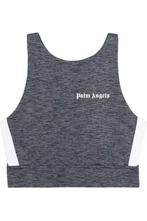 Palm Angels Brassière de sport à logo imprimé