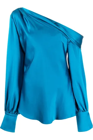 Simkhai Blouse satinée Alice à épaules dénudées